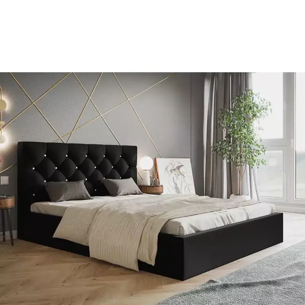 Łóżka Młodzieżowe|Łóżka Z Zagłówkiem>Riban Łóżko 140x200 cm z pojemnikiem TESAR