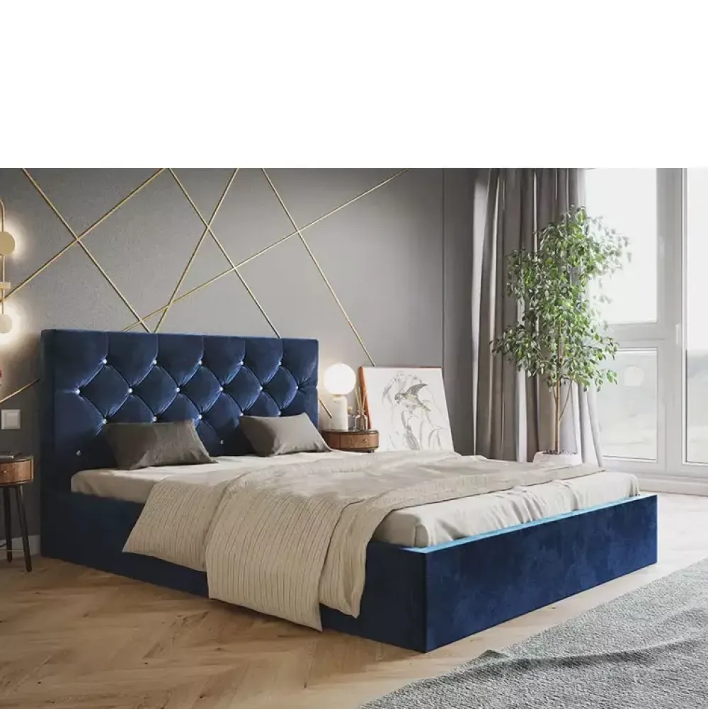 Łóżka Młodzieżowe|Łóżka Z Zagłówkiem>Riban Łóżko 140x200 cm z pojemnikiem TESAR