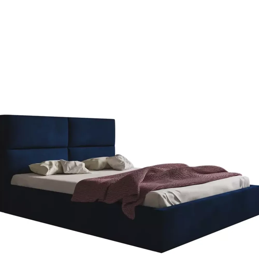 Łóżka Młodzieżowe|Łóżka Z Zagłówkiem>Riban Łóżko 160x200 cm z wysokim zagłówkiem PLESON