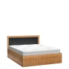 Łóżka Młodzieżowe|Łóżka Małżeńskie>JARSTOL Łóżko 160x200 do sypialni FONETTI dąb karmel
