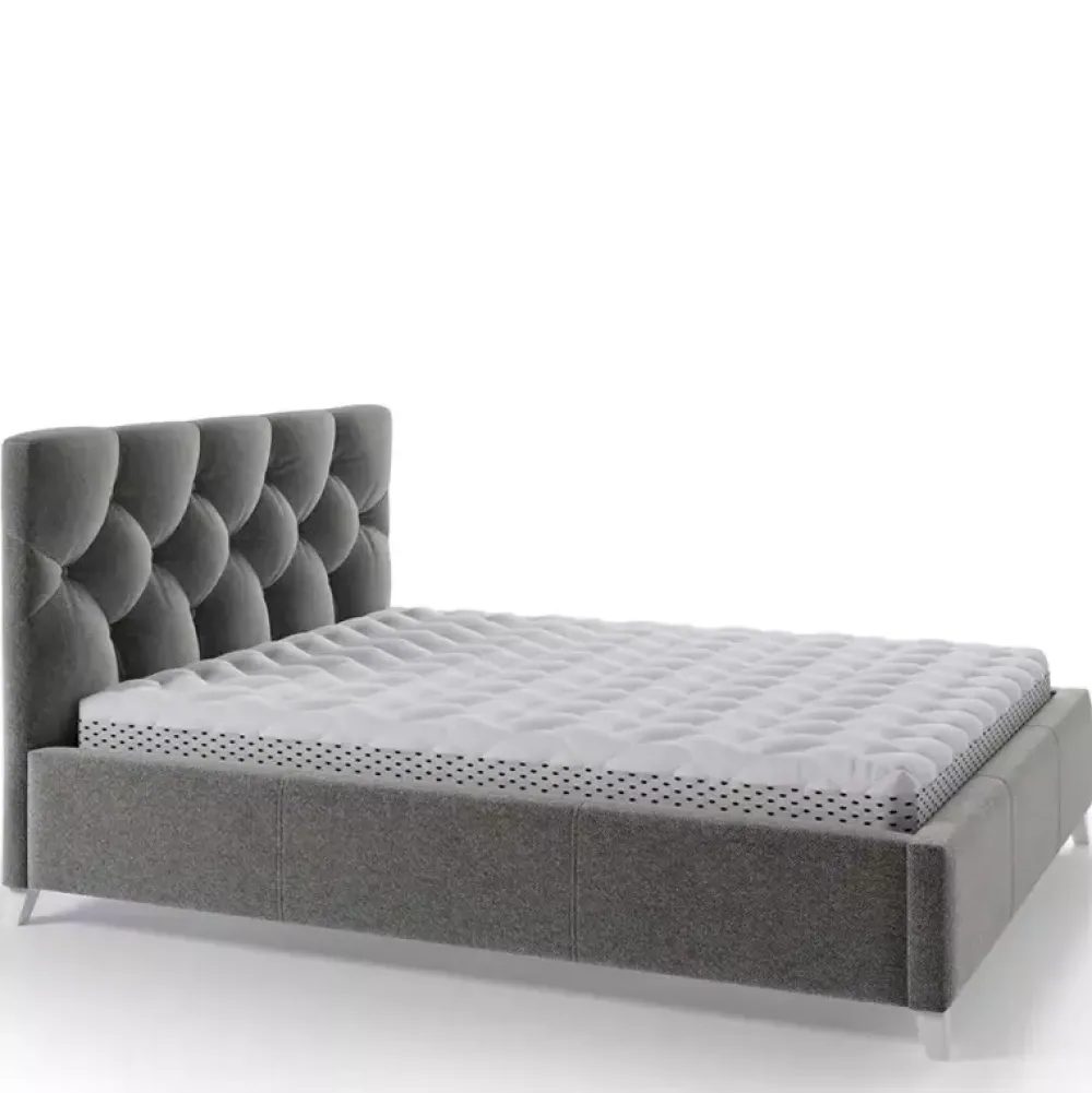 Łóżka Młodzieżowe|Łóżka Z Zagłówkiem>COMFORTEO Łóżko 140x200 do sypialni KASANDRA