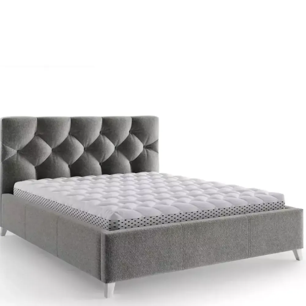 Łóżka Młodzieżowe|Łóżka Z Zagłówkiem>COMFORTEO Łóżko 140x200 do sypialni KASANDRA