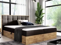 Łóżka Małżeńskie|Łóżka Z Zagłówkiem></noscript>Gruszka Łóżko 200x200 w stylu nowoczesnym VODICE