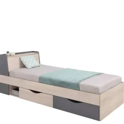 Meble Dla Dzieci|Łóżka Młodzieżowe>MEBLAR Łóżko 90x200 z szufladami DAPHNE