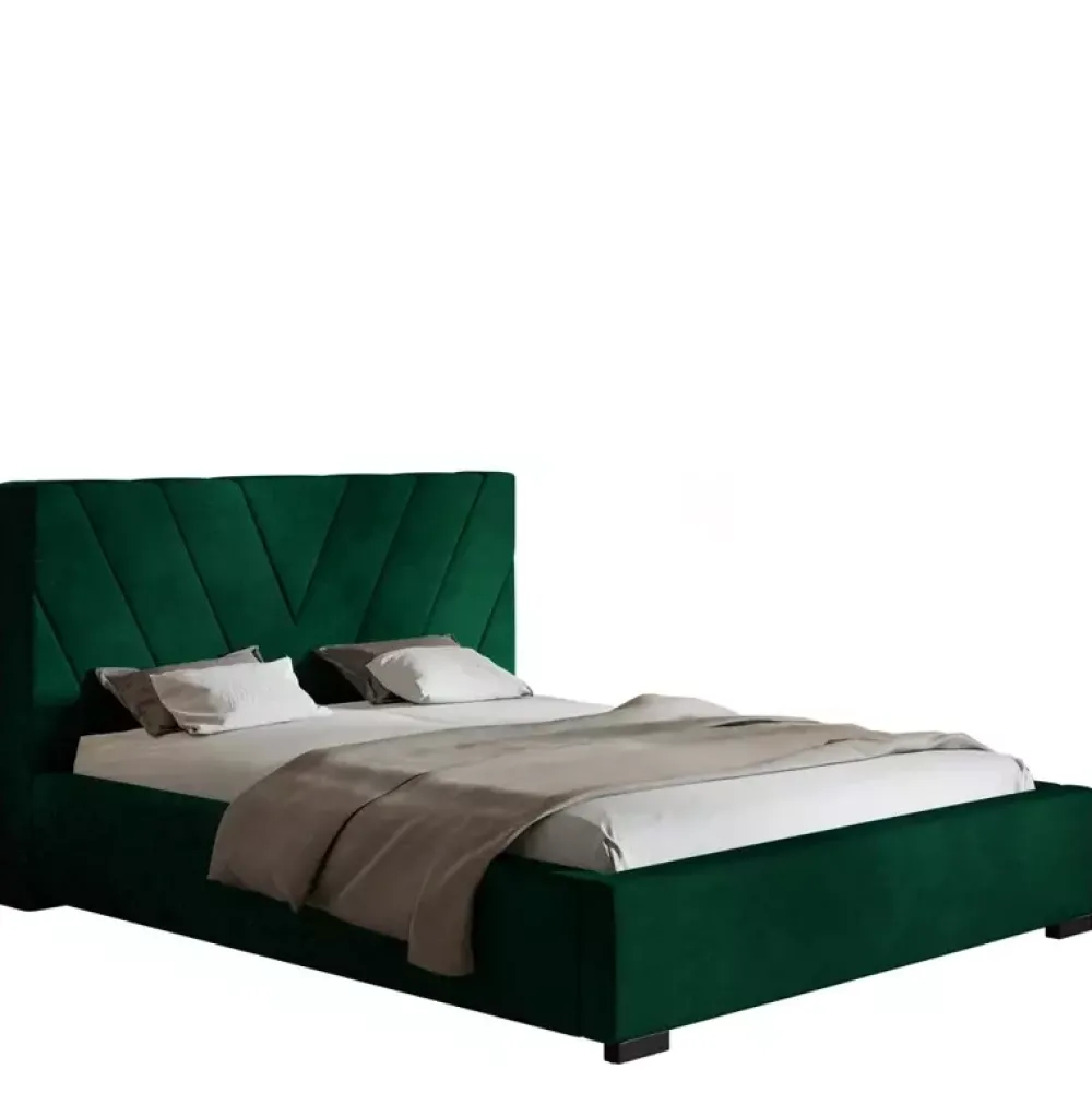 Łóżka Młodzieżowe|Łóżka Z Zagłówkiem>Riban Łóżko z oparciem 140x200 cm CASHEL