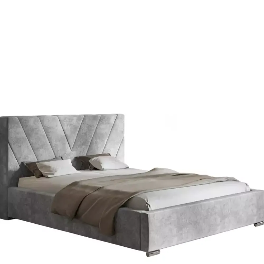 Łóżka Młodzieżowe|Łóżka Z Zagłówkiem>Riban Łóżko z oparciem 140x200 cm CASHEL