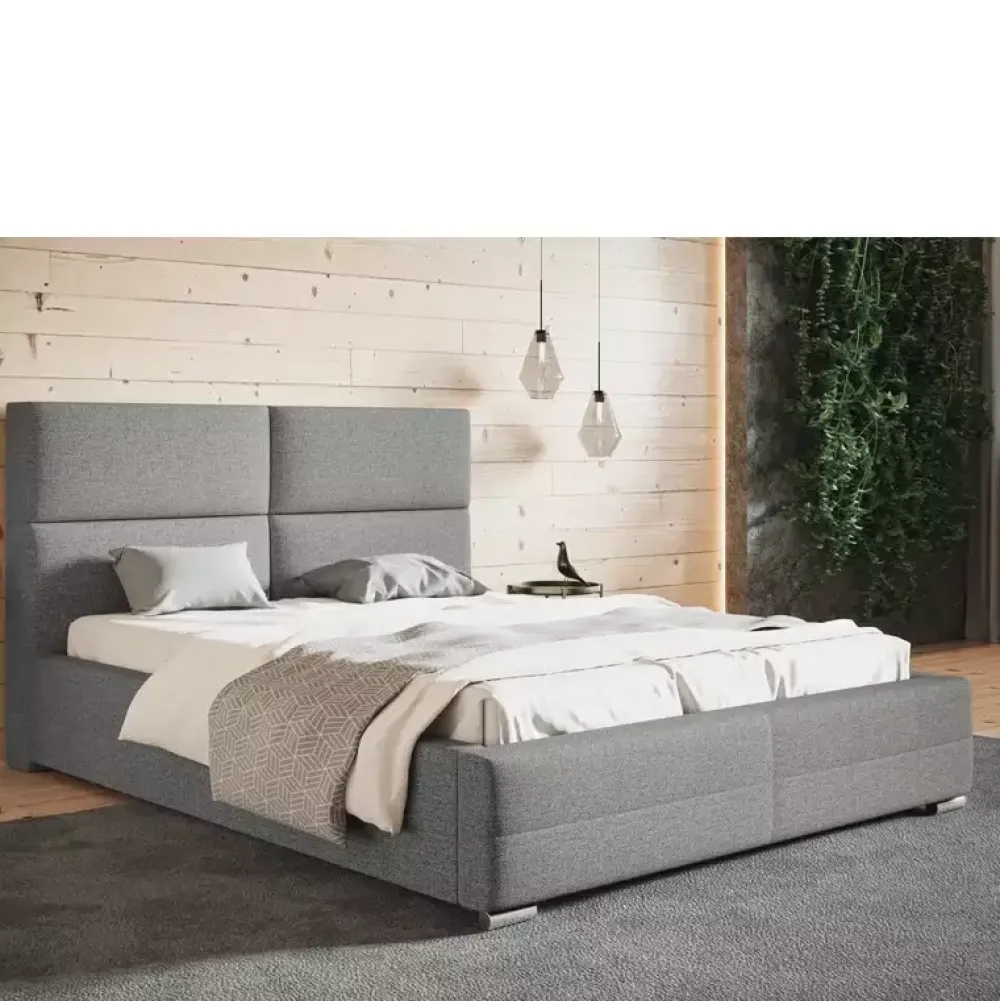Łóżka Z Zagłówkiem|Łóżka Z Pojemnikiem>Riban Łóżko z oparciem 180x200 cm CENTOS