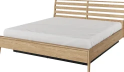 Łóżka Małżeńskie|Łóżka Ze Stelażem>lenart. Łóżko z pojemnikiem na pościel i stelażem 180x200 cm COZY