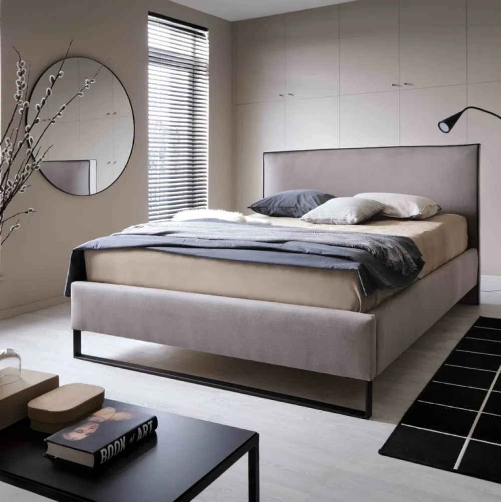 Łóżka Młodzieżowe|Łóżka Z Pojemnikiem>COMFORTEO Łóżko z pojemnikiem na pościel 140x200 WINTER