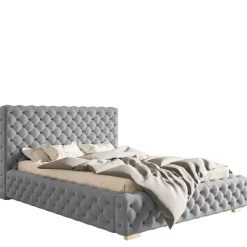 Łóżka Młodzieżowe|Łóżka Z Pojemnikiem>Riban Łóżko z pojemnikiem 140x200 cm glamour AMRON