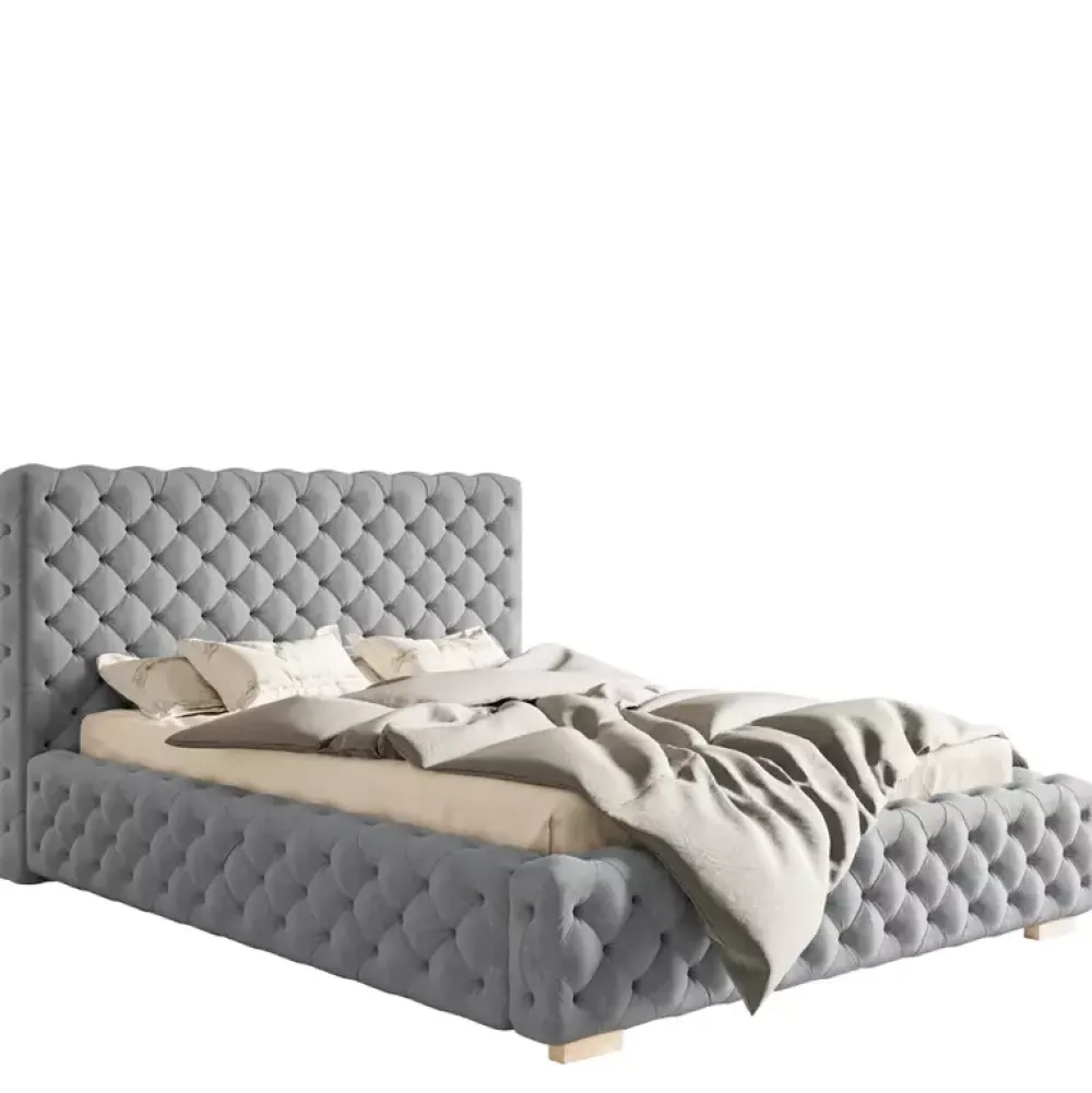 Łóżka Młodzieżowe|Łóżka Z Pojemnikiem>Riban Łóżko z pojemnikiem 140x200 cm glamour AMRON