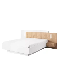 Łóżka Z Zagłówkiem|Łóżka Z Pojemnikiem>LASKI Łóżko z pojemnikiem 160x200 ELMO