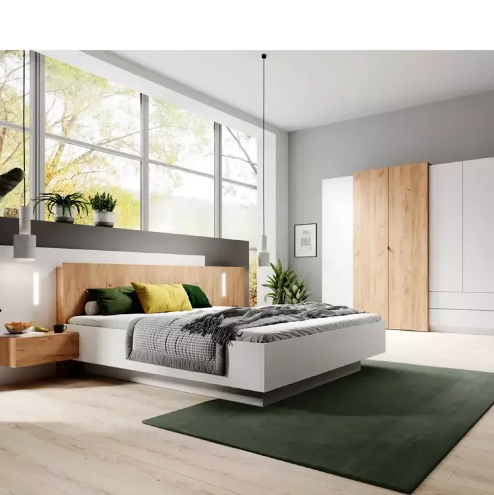 Łóżka Z Zagłówkiem|Łóżka Z Pojemnikiem>LASKI Łóżko z pojemnikiem 160x200 ELMO