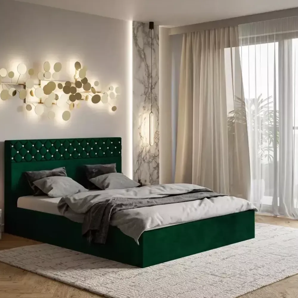 Łóżka Młodzieżowe|Łóżka Dziecięce>Riban Łóżko z zagłówkiem 120x200 cm STOIC