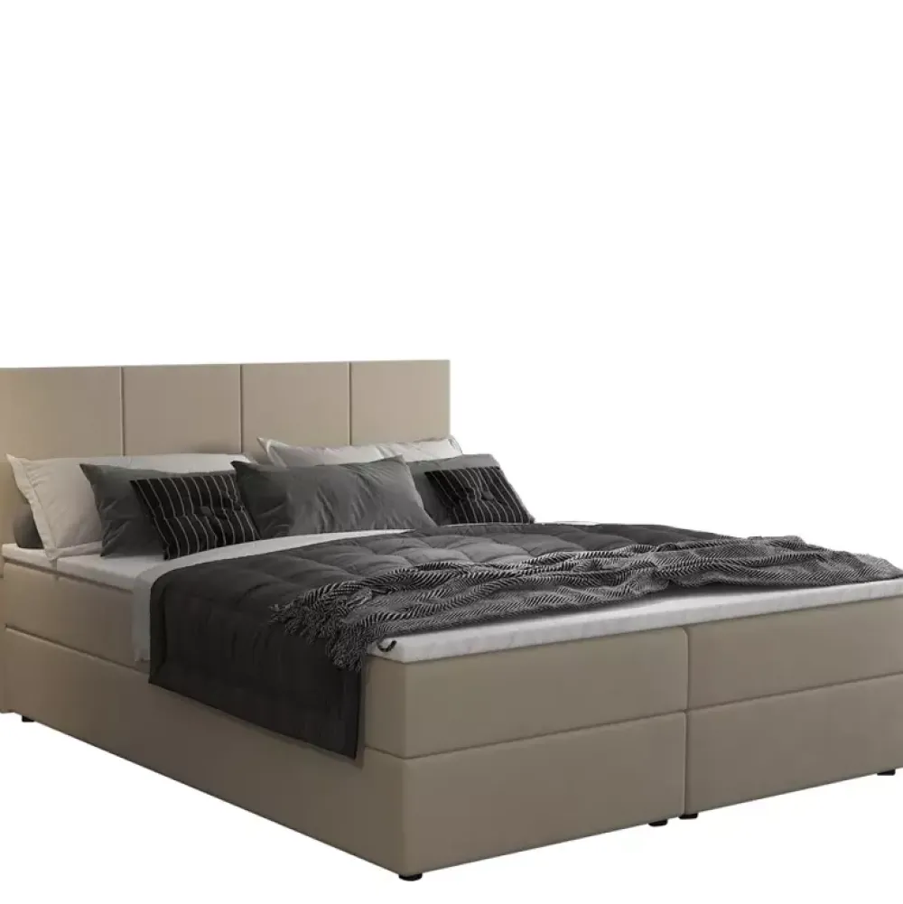 Łóżka Z Zagłówkiem|Łóżka Z Materacem>Laaph Studio Łóżko z zagłówkiem 180x200 MUNA