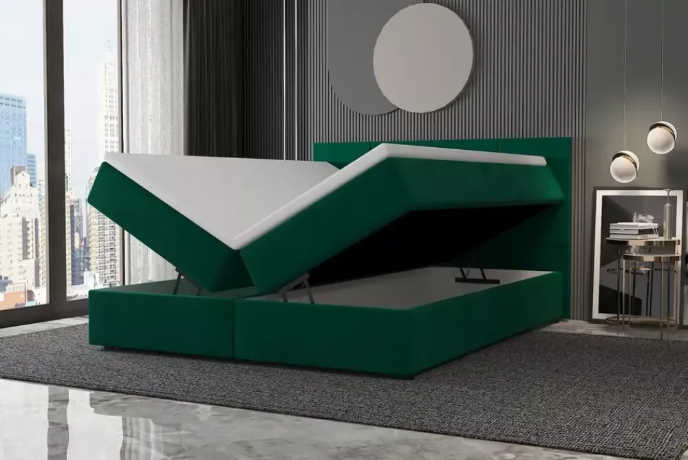 Łóżka Z Zagłówkiem|Łóżka Z Materacem>Laaph Studio Łóżko z zagłówkiem 180x200 MUNA