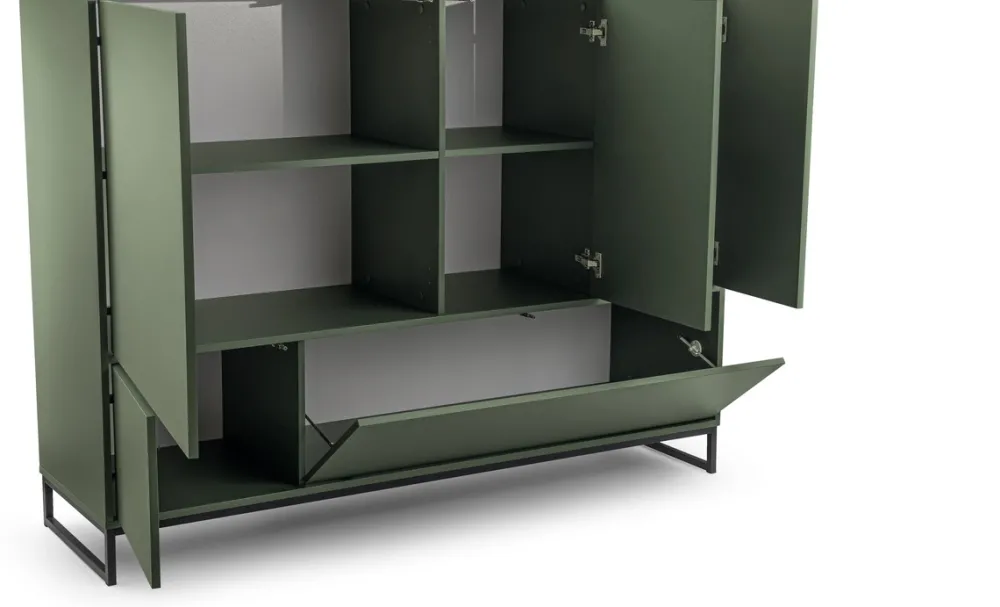 Komody>Stolar Komoda 160 cm do sypialni salonu przedpokoju GENEWA dąb dziki