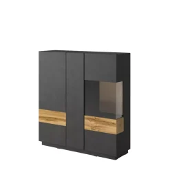 Zestawy Mebli Do Salonu|Komody>Helvetia Komoda barek 130 cm KOBE matera