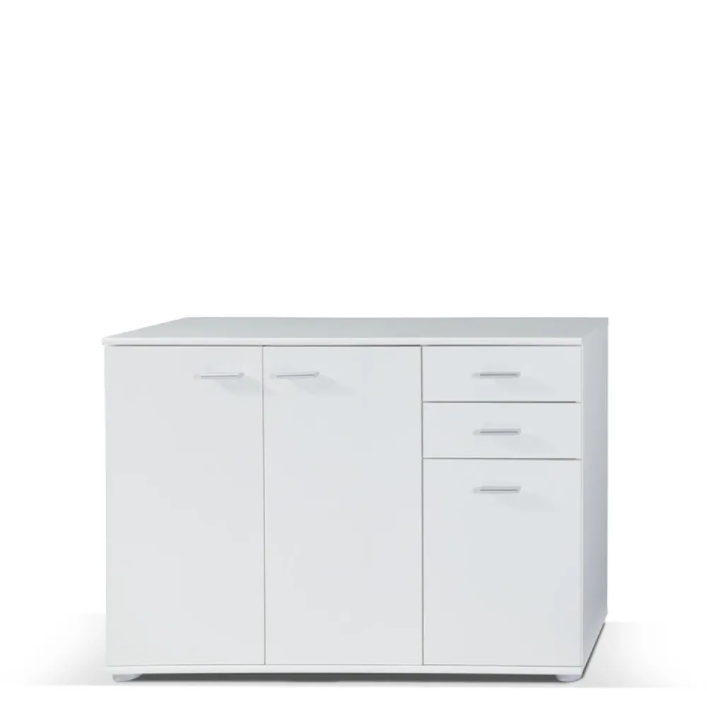 Komody>Lempert Komoda biała w stylu klasycznym MANAUS biały