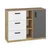 Zestawy Mebli Młodzieżowych|Komody>ML Meble Komoda do pokoju młodzieżowego z szufladami 120 cm FINI