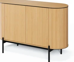 Zestawy Mebli Do Salonu|Komody>lenart. Komoda do salonu 120 cm z półkami w stylu boho ROTTO