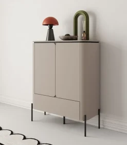 Komody>Helvetia Komoda do salonu 98 cm z szufladą i półkami congo BELLO