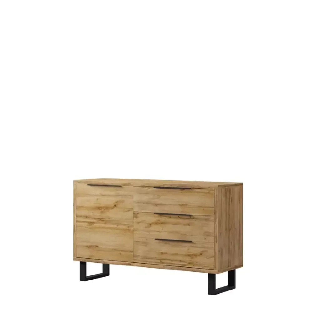 Zestawy Mebli Do Salonu|Komody>Helvetia Komoda do salonu LOFT SALLE dąb wotan