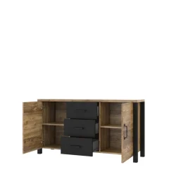 Komody></noscript>Helvetia Komoda do salonu ONLY