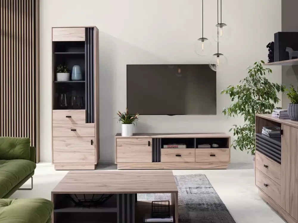 Zestawy Mebli Do Salonu|Komody>MEBLAR Komoda do salonu w stylu nowoczesnym AGRA