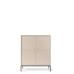 Komody>PIASKI Komoda do salonu z drzwiami MONTI beż