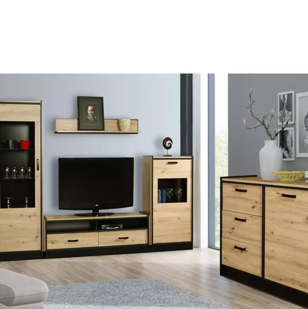 Komody|Zestawy Mebli Do Salonu>Lempert Komoda do salonu z szufladami nowoczesna 120 cm KALETTO