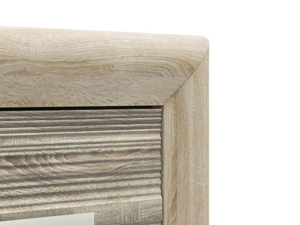 Meble Młodzieżowe|Zestawy Mebli Do Salonu>ML Meble Komoda dwudrzwiowa z szufladami 165 cm CASTEL dąb sonoma