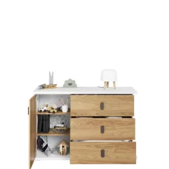 Meble Dla Dzieci|Zestawy Mebli Dziecięcych>lenart. Komoda dziecięca z szufladami i drzwiami 135 cm SIMI