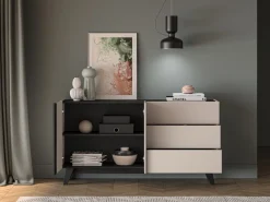 Meble Dla Dzieci|Meble Młodzieżowe>ML Meble Komoda młodzieżowa 160 cm do pokoju FERIO cashmere