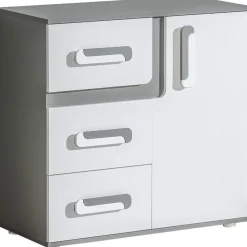 Zestawy Mebli Młodzieżowych|Komody>DOMEL Komoda młodzieżowa z szufladami drzwi APETITO