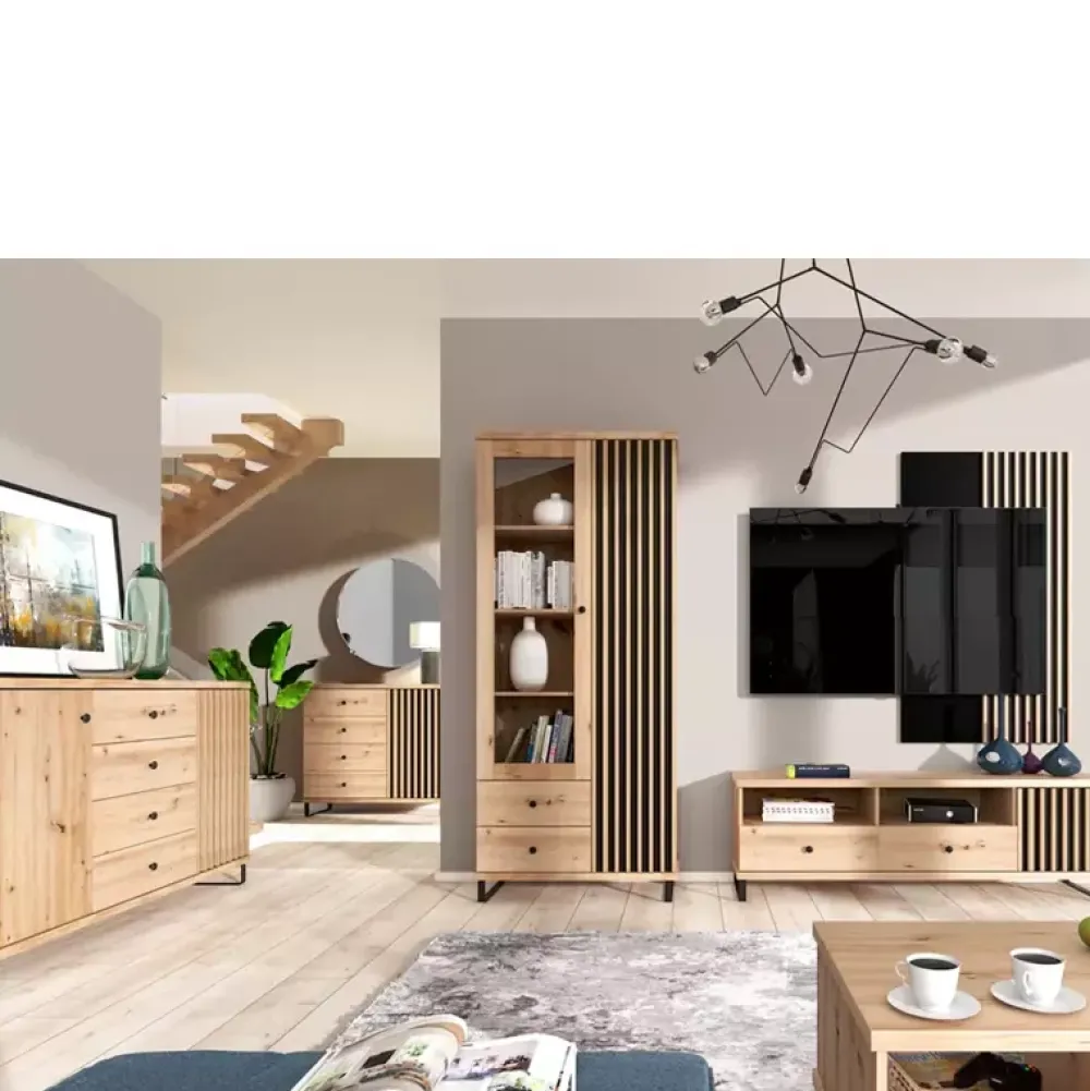 Zestawy Mebli Do Sypialni|Zestawy Mebli Do Salonu>JARSTOL Komoda narożna nowoczesna CALIS