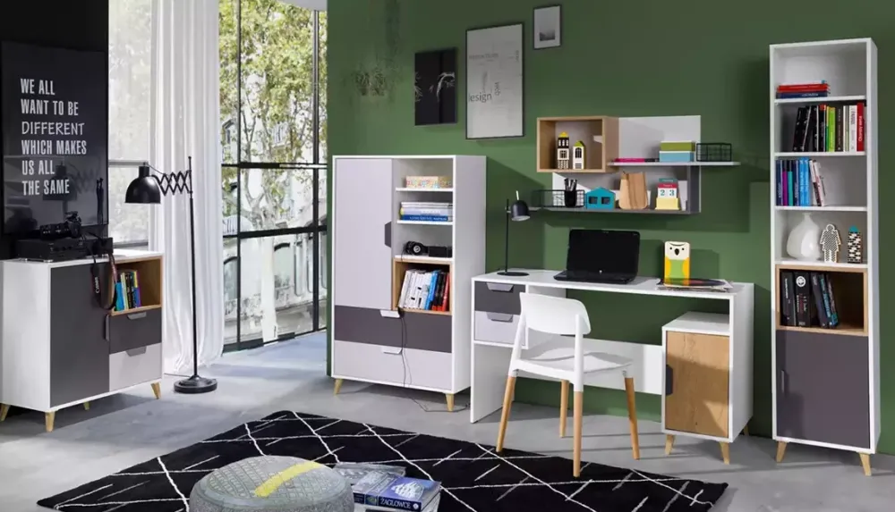 Meble Młodzieżowe|Zestawy Mebli Młodzieżowych>JUREK Komoda nowoczesna 80 cm JORK