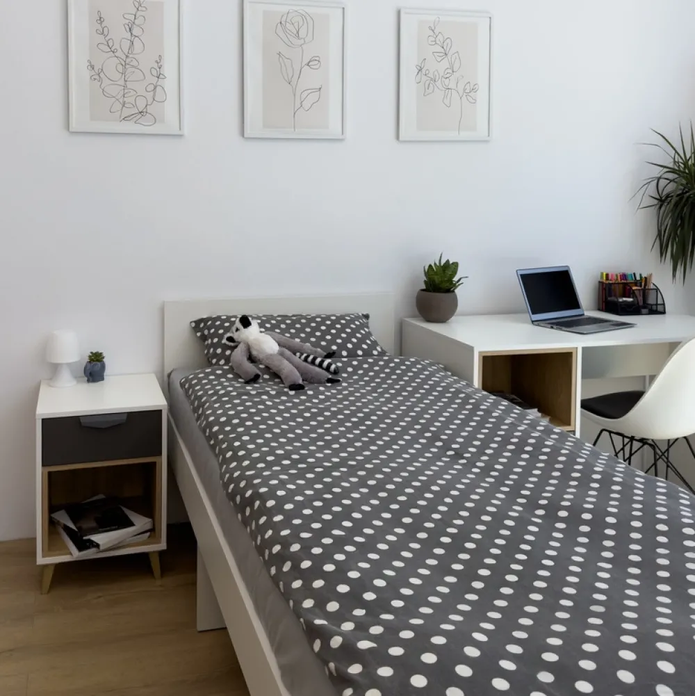 Meble Młodzieżowe|Zestawy Mebli Młodzieżowych>JUREK Komoda nowoczesna 80 cm JORK