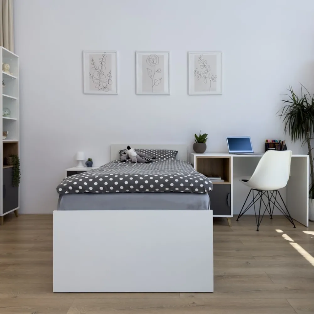 Meble Młodzieżowe|Zestawy Mebli Młodzieżowych>JUREK Komoda nowoczesna 80 cm JORK