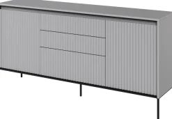 Zestawy Mebli Do Salonu|Komody>lenart. Komoda nowoczesna do salonu z frezowanymi frontami i szufladami TREND