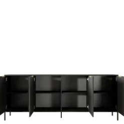 Komody>LASKI Komoda nowoczesna LECCE antracyt