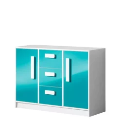 Zestawy Mebli Dziecięcych|Komody>DOMEL Komoda nowoczesna z szufladami GULIVER