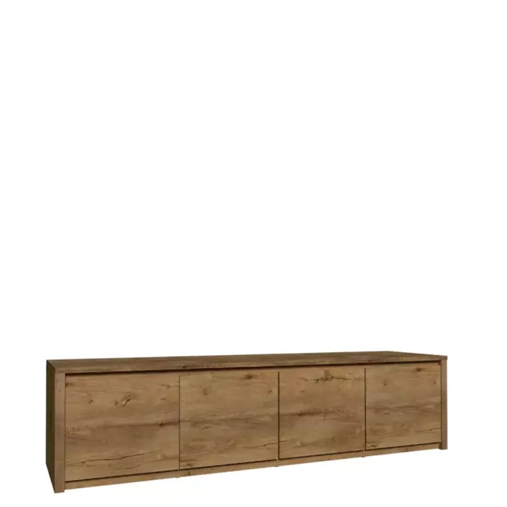 Zestawy Mebli Do Sypialni|Zestawy Mebli Do Salonu>GAŁA MEBLE Komoda pod telewizor 170 cm MERIZO dąb lefkas