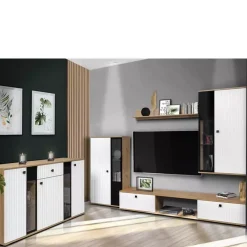 Komody>Lempert Komoda trzydrzwiowa 140 cm z szufladą KUBA