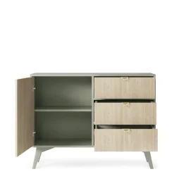 Komody>PIASKI Komoda w stylu boho do salonu FLOW