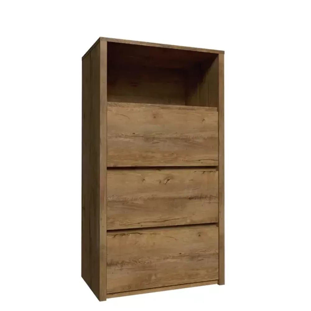 Zestawy Mebli Do Sypialni|Zestawy Mebli Do Salonu>GAŁA MEBLE Komoda wysoka z szufladami MERIZO dąb lefkas