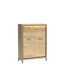 Zestawy Mebli Do Sypialni|Komody>JARSTOL Komoda wysoka z szufladami MORNE