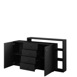 Zestawy Mebli Do Salonu|Komody>Helvetia Komoda z drzwiami i szufladami TABU dąb Ribbeck