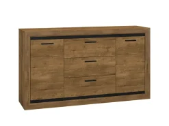 Zestawy Mebli Do Salonu|Komody>ML Meble Komoda z szufladami 165 cm do salonu BALTICA