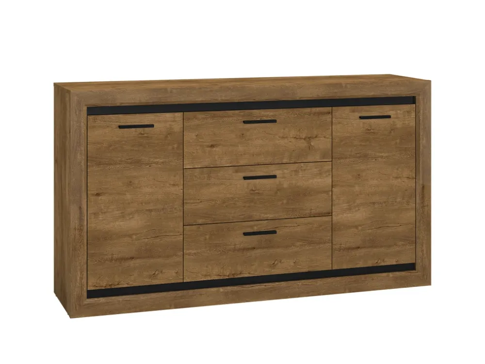 Zestawy Mebli Do Salonu|Komody>ML Meble Komoda z szufladami 165 cm do salonu BALTICA